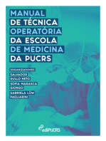 Manual de técnica operatória da Escola de Medicina da PUCRS