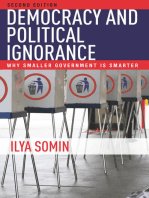 Democracy and Political Ignorance: Why Smaller Government Is Smarter, Second Edition