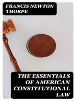 The Essentials of American Constitutional Law