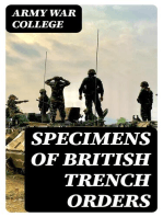 Specimens of British Trench Orders