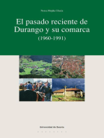 El pasado reciente de Durango y su comarca: (1960-1991)