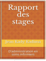 Rapport des stages : D'administration en soins infirmiers: Administration sanitaire, #1