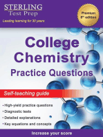 College Chemistry Practice Questions: General Chemistry Practice Questions with Detailed Explanations