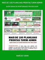 Mais De 100 Planilhas Prontas Turim Admin