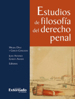 Estudios de filosofia del derecho penal