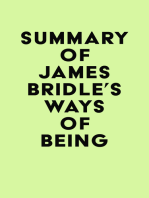 Summary of James Bridle's Ways of Being