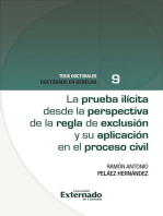 La prueba ilícita desde la perspectiva de la regla de exclusión y su aplicación en el proceso civil