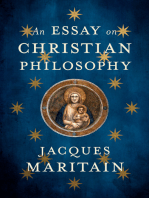 An Essay on Christian Philosophy