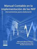 Manual contable en la implementación de las NIIF