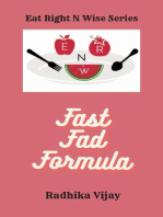 Fast FAD Formula :Lose weight with FAD Diets: Eat Right N Wise, #1