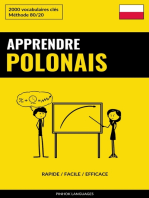 Apprendre le polonais - Rapide / Facile / Efficace: 2000 vocabulaires clés