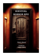 Survival Horror RPG: Player's Manual