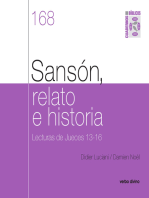 Sansón, relato e historia. Lecturas de Jueces 13-16: Cuaderno Bíblico 168