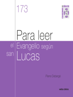 Para leer el evangelio según san Lucas: Cuaderno Bíblico 173