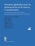 Desafíos globales para la democracia en la nueva Constitución.: La protesta social en el Derecho Internacional de los Derechos Humanos