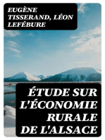 Étude sur l'économie rurale de l'Alsace