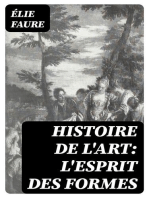 Histoire de l'Art: L'Esprit des formes