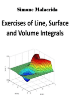 Exercises of Line, Surface and Volume Integrals