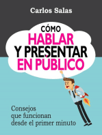 Cómo hablar y presentar en público: Trucos que funcionan desde el primer minuto