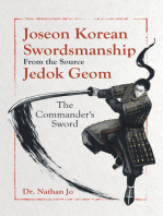 Joseon Korean Swordsmanship from the Source Jedok Geom: The Commander's Sword