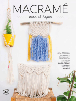 Macramé para el hogar: Una técnica que marca tendencia en deco