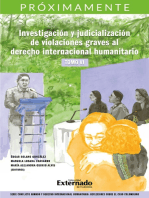 Investigación y judicialización de violaciones graves al derecho internacional humanitario, tomo VI: Serie Conflicto armado y derecho internacional humanitario