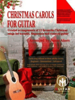 Christmas Carols For Guitar: Graded arrangements of 12 favourite Christmas songs for acoustic, fingerstyle and classical guitar