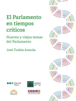 El Parlamento en tiempos críticos: Nuevos y viejos temas del Parlamento