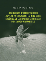 Comunidade de flebotomíneos (diptera, psychodidae) em área rural endêmica de leishmaniose, na região do cerrado maranhense