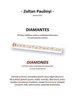 Diamantes Para Instrumentos Solistas (diamonds For Solo Instruments). Espiral Para Fácil Manuseio.