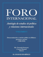 Democratización y cambio político en México: procesos y actores (1988-2000)