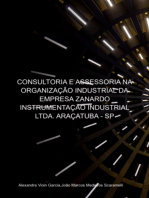 Consultoria E Assessoria Na Organização Industrial Da Empresa Zanardo Instrumentação Industrial Ltda. Araçatuba - Sp