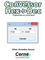 Implementando Um Conversor Hex->dec Programado Em Visual Basic