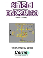 Projetando Um Shield Arduino Para Conectar O Enc28j60 Usando O Fritzing