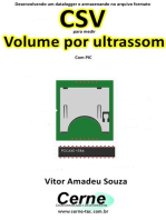 Desenvolvendo Um Datalogger E Armazenando No Arquivo Formato Csv Para Medir Volume Por Ultrassom Com Pic