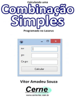 Calculando Uma Combinação Simples Programado No Lazarus