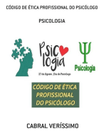 Código De Ética Profissional Do Psicólogo