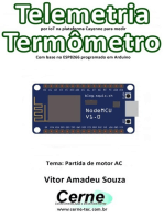 Telemetria Por Iot Na Plataforma Cayenne Para Medir Termômetro Com Base No Esp8266 Programado Em Arduino