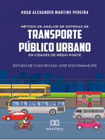 Método de análise de sistemas de transporte público urbano em cidades de médio porte: estudo de caso em São José dos Pinhais/PR