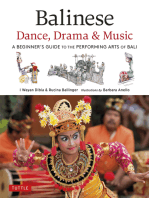 Balinese Dance, Drama & Music: A Guide to the Performing Arts of Bali