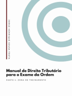 Manual De Direito Tributário Para O Exame Da Ordem