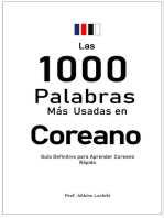 Las 1000 Palabras Más Usadas en Coreano: Guía Definitiva para Aprender Coreano Rápido