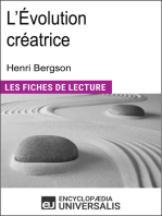 L'Évolution créatrice d'Henri Bergson: (Les Fiches de Lecture d'Universalis)