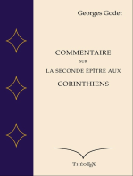 Commentaire sur la Seconde Épître aux Corinthiens