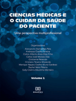 Ciências médicas e o cuidar da saúde do paciente: uma perspectiva multiprofissional: Volume 2