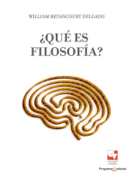 ¿Qué es filosofía?