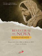 Revestir-se da Nova Humanidade: Encontros Para o Mês da Bíblia 2023