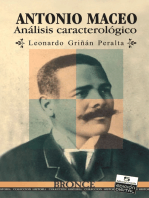 Antonio Maceo. Análisis caracterológico