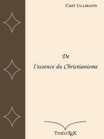 De l'essence du Christianisme