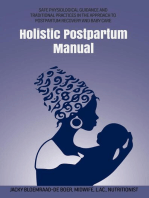 Holistic Postpartum Manual: Maternal Health Manuals, #3